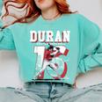 Jarren Duran Boston MLB Baseball Players MLBJDU201M Comfort Colors Sweatshirt Butter