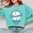 Professional Baseball Mom Team Sports Comfort Colors Sweatshirt Butter Professional Baseball Mom Team Sports Comfort Colors Sweatshirt Butter