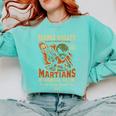 Retro Minor League Maple Valley Martians Baseball Club Comfort Colors Sweatshirt Butter