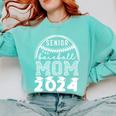 Senior Baseball MOM 2024 Graduation Caps Comfort Colors Sweatshirt Butter Senior Baseball MOM 2024 Graduation Caps Comfort Colors Sweatshirt Butter
