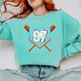 Six Seven 67 Baseball Birthday Boy Men Kids Boys Comfort Colors Sweatshirt Butter Six Seven 67 Baseball Birthday Boy Men Kids Boys Comfort Colors Sweatshirt Butter