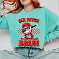 Six Seven 67 Bruh Baseball Valentine’s Day Teens Boys Kids Comfort Colors Sweatshirt Butter Six Seven 67 Bruh Baseball Valentine’s Day Teens Boys Kids Comfort Colors Sweatshirt Butter