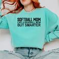 Softball Mom Like A Baseball Mom But Smarter Comfort Colors Sweatshirt Butter Softball Mom Like A Baseball Mom But Smarter Comfort Colors Sweatshirt Butter