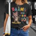 10 Geburtstag Junge Mädchen Geburtstags Katze Katzen T-Shirt Geschenke für Sie
