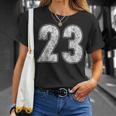 23 ジャージ ナンバー23 ユニフォーム 大ファン好きな選手 Tシャツ 彼女への贈り物