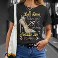 24 Añosiendo Un Bombón Cumpleaños 24 Años Camiseta unisex Regalos para ella