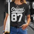 39Geburtstag Geschenk Mann Frau Original Jahrgang 1987 T-Shirt Geschenke für Sie