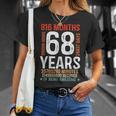 68歳の誕生日プレゼント 68歳 816ヶ月 レトロ ヴィンテージ Tシャツ 彼女への贈り物