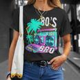 80年代ブロ レトロヴィンテージ I Love 80年代ディスコ 1980年代コスチューム パーティー Tシャツ 彼女への贈り物