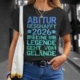 Abitur 2026 Eine Legende Gehtom Gelände T-Shirt Geschenke für Sie