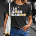 I Amatoshi Nakamoto Bitcoin Creator Meme Tシャツ 彼女への贈り物