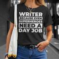 Author Writer Novelist Poetry Book T-Shirt Gifts for Her