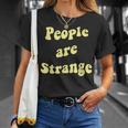 Awesome People Aretrangeong 歌詞にインスパイアされた Tシャツ 彼女への贈り物
