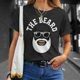 The Beard 白髭 サングラス スカル風 メンズ バーバー スタイル アイコン Tシャツ 彼女への贈り物