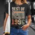 Best Of 1996 オールド・カセット 30歳の誕生日 レトロ Tシャツ 彼女への贈り物