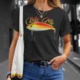 Bite Me 釣りルアー シャツ Tシャツ 彼女への贈り物