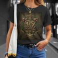 Bz イニシャル B Z 名前 名前 オノマティックス オノマトロジー 長袖tシャツ Tシャツ 彼女への贈り物