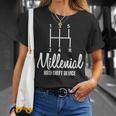 Caja De Cambios Manual Divertida Millennial Anti-Theft Device Camiseta unisex Regalos para ella