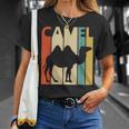 Camel ラクダ 動物 Tシャツ 彼女への贈り物