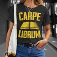 Carpe Librum Latin Language Lover Book Reading LIterary T-Shirt Gifts for Her Carpe Librum Latin Language Lover Book Reading LIterary T-Shirt Gifts for Her