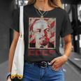 Cccp ソビエト連邦 レトロ ロシア レーニン ビンテージスタイル Tシャツ 彼女への贈り物