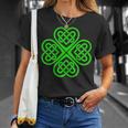 Con Diseño De Trébol Celta Nudo Celtaímbolohamrock Camiseta unisex Regalos para ella