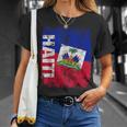 Damen Herren Kinder Haiti T-Shirt Geschenke für Sie