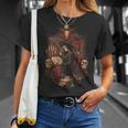 Dark Academia Witch Reading Book Gothic Library T-Shirt Gifts for Her