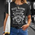 Death Machine Ride Fast Or Die Last ビンテージtシャツ Tシャツ 彼女への贈り物