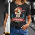 Dia De Los Muertos Piratekull Day Of Dead ギフト 長袖tシャツ Tシャツ 彼女への贈り物