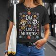 Dia De Los Muertos Calavera Day Dead Guitarequelette Dansante T-Shirt Cadeaux pour elle