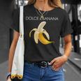 Dolce And BananaCute Graphic Banana Tシャツ 彼女への贈り物