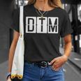 Dtmドルトムント空港コード 空港&旅行 Tシャツ 彼女への贈り物