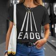 Eadg 4弦 ベースギタープレーヤー ベーシストパースペクティブ 長袖tシャツ Tシャツ 彼女への贈り物