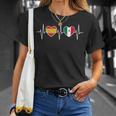 España Y México Banderas Banderas De México Camiseta unisex Regalos para ella