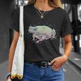 Fae Fairy Witchy Whimsigoth Goblincore Cottagecore Toad Frog Tシャツ 彼女への贈り物