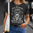 Feral And Unhinged Moms Club Mom Skeleton Coffee T-Shirt Gifts for Her