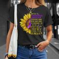 Fibromialgia Guerrero Girasoloporte Fibromialgia Regalos Camiseta unisex Regalos para ella