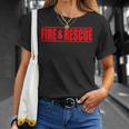 Fire And Rescue 消防士 コスチューム ユニフォーム Tシャツ 彼女への贈り物