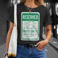 Frogs OnlyOthers Will Be Toad- Frog Pun Tシャツ 彼女への贈り物