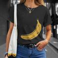 Frutaegana Plátanos Humor Plátanoegano Divertido Plátano Camiseta unisex Regalos para ella