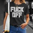 メンズ Fuck Off Thrash メタル Tシャツ 彼女への贈り物