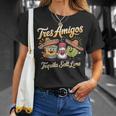 Drinking 3 Tres Amigos Tequila ソルト ライム シンコ・デ・マヨ Tシャツ 彼女への贈り物
