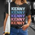 Modern Repeated Text Kenny Tシャツ 彼女への贈り物