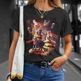 Galaxy Laser Cat On Burger -Pace Cheeseburger Cats Tシャツ 彼女への贈り物