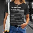 Giordano 栄養成分表示 Tシャツ 彼女への贈り物