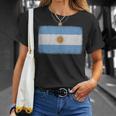 Gráfico De Bandera De Argentina Para Hombres Es Y Niños In Mangas Camiseta unisex Regalos para ella