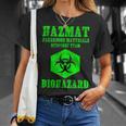 Green Biohazard 危険物 コスチューム キッズ メンズ Tシャツ 彼女への贈り物