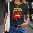 Guidance Counselor Teacher Superhero Superpower Comic Book T-Shirt Gifts for Her Guidance Counselor Teacher Superhero Superpower Comic Book T-Shirt Gifts for Her