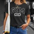 Gym Mom Athletic Lettering Mama Coach T-Shirt Gifts for Her